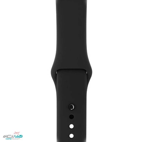 ساعت هوشمند اپل واچ سری 5 مدل 44m Space Gray Aluminum Case Black Sport Band